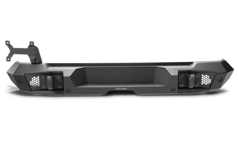 Jeep Wrangler JL Bumper - Rear - Go Rhino - Trailline Full Width - Black - `18-`27